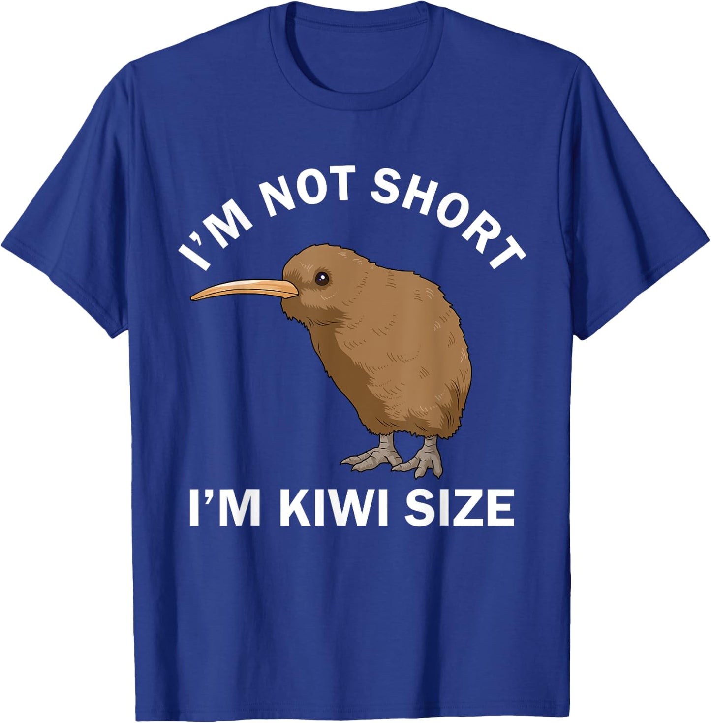 Funny Kiwi Shirt Women Kawaii Kiwi Bird Gifts New Zealand T-Shirt - T-Shirt | Royal