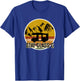 Retro Stay Class C RV Camping Funny T-Shirt - T-Shirt | Royal