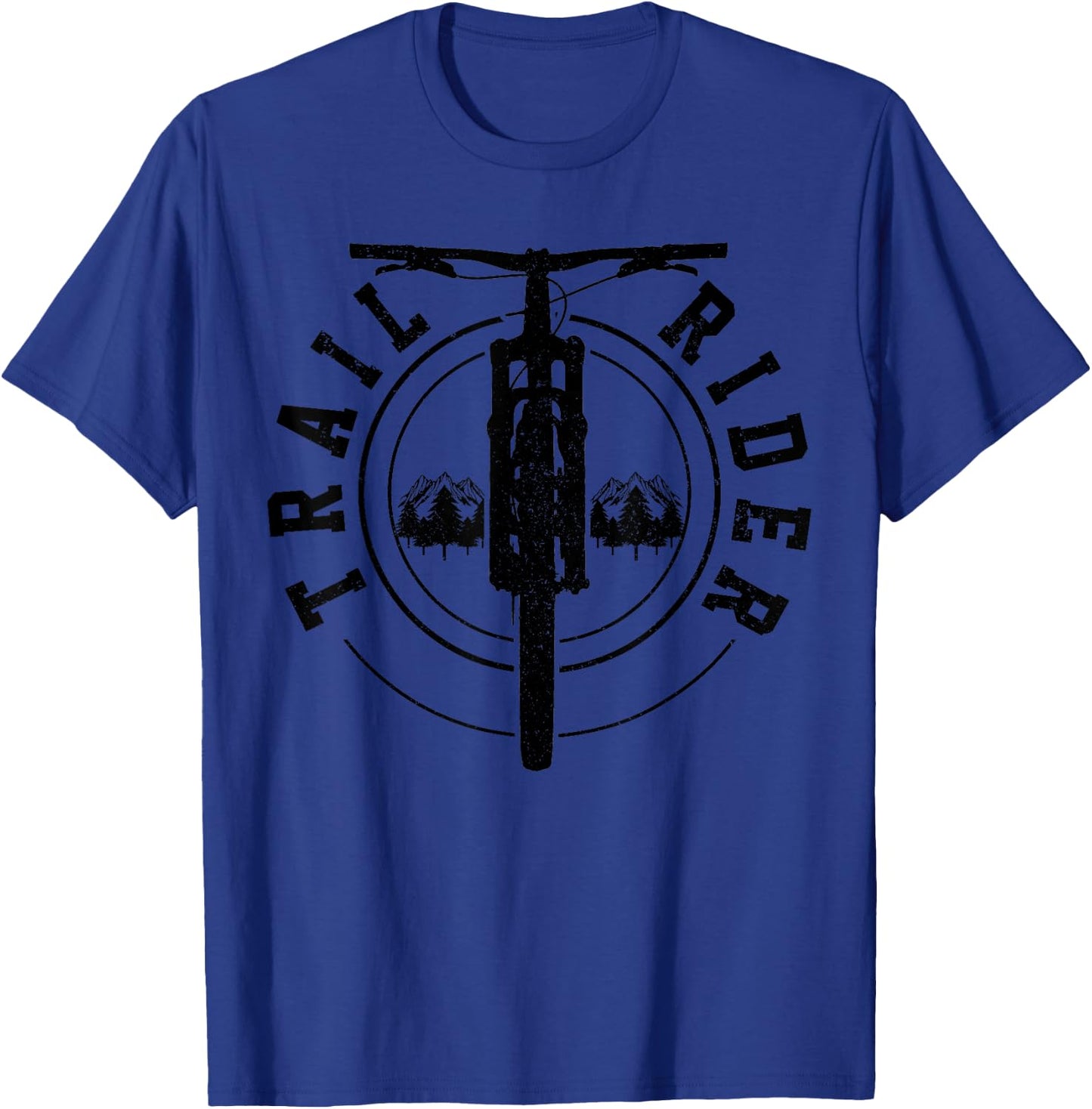 Mountain Bike Trail Rider MTB Biking Mountain Biker Gift T-Shirt - T-Shirt | Royal