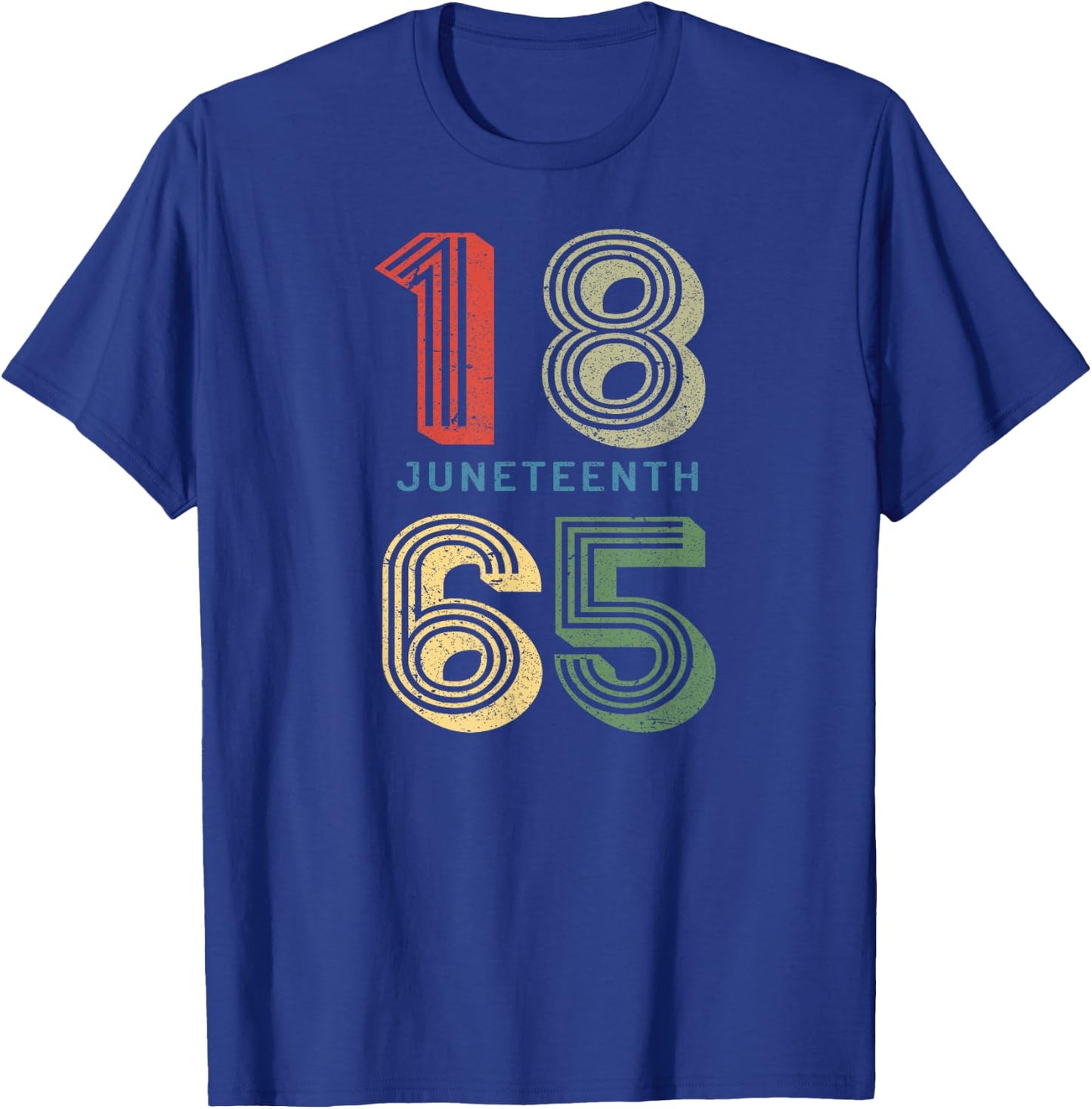 JUNETEENTH Freeish Since 1865 Melanin Ancestor Black History T-Shirt - T-Shirt | Royal