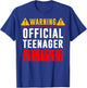 Boys and Girls - You are 13 - Sign Warning Offical Teenager T-Shirt - T-Shirt | Royal