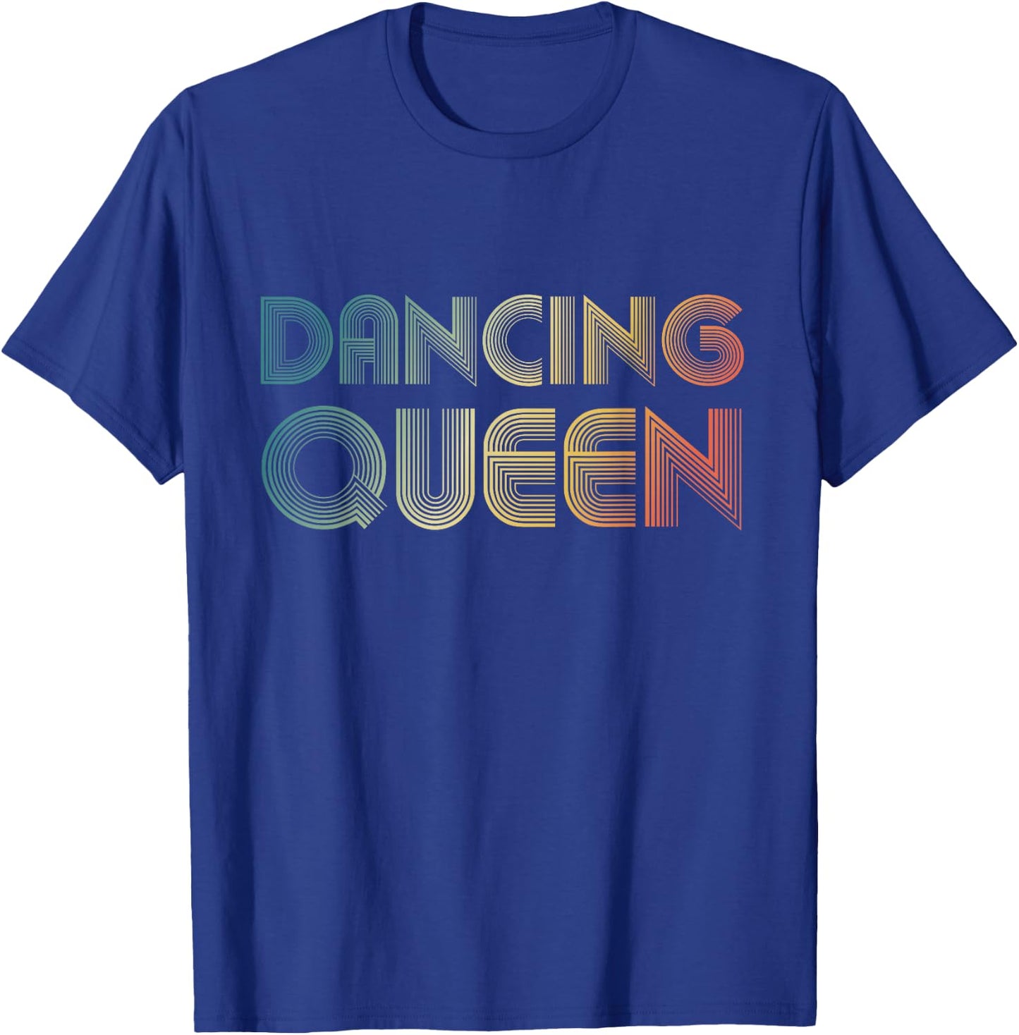 Disco Queen Funky Vintage 70s 80s For Dance Parties T-Shirt - T-Shirt | Royal