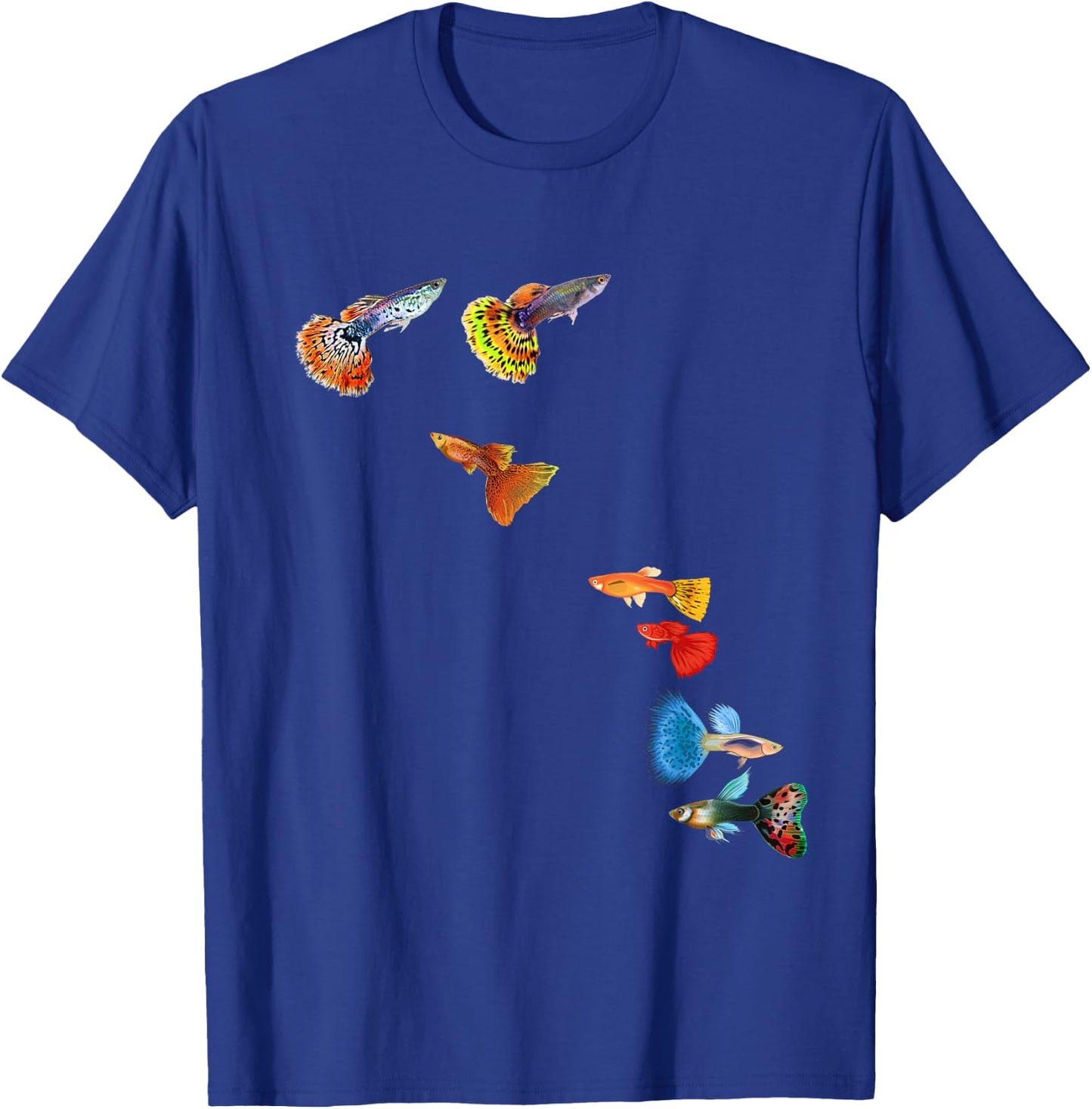 Guppy Fish Lover Forever T-Shirt - T-Shirt | Royal