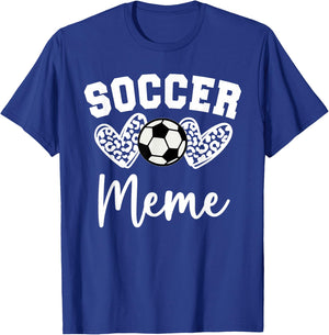 Soccer Meme Matching Family Soccer T-Shirt - T-Shirt | Royal