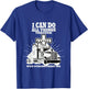 Trucker I Can Do All Things Through Jesus Christ T-Shirt - T-Shirt | Royal
