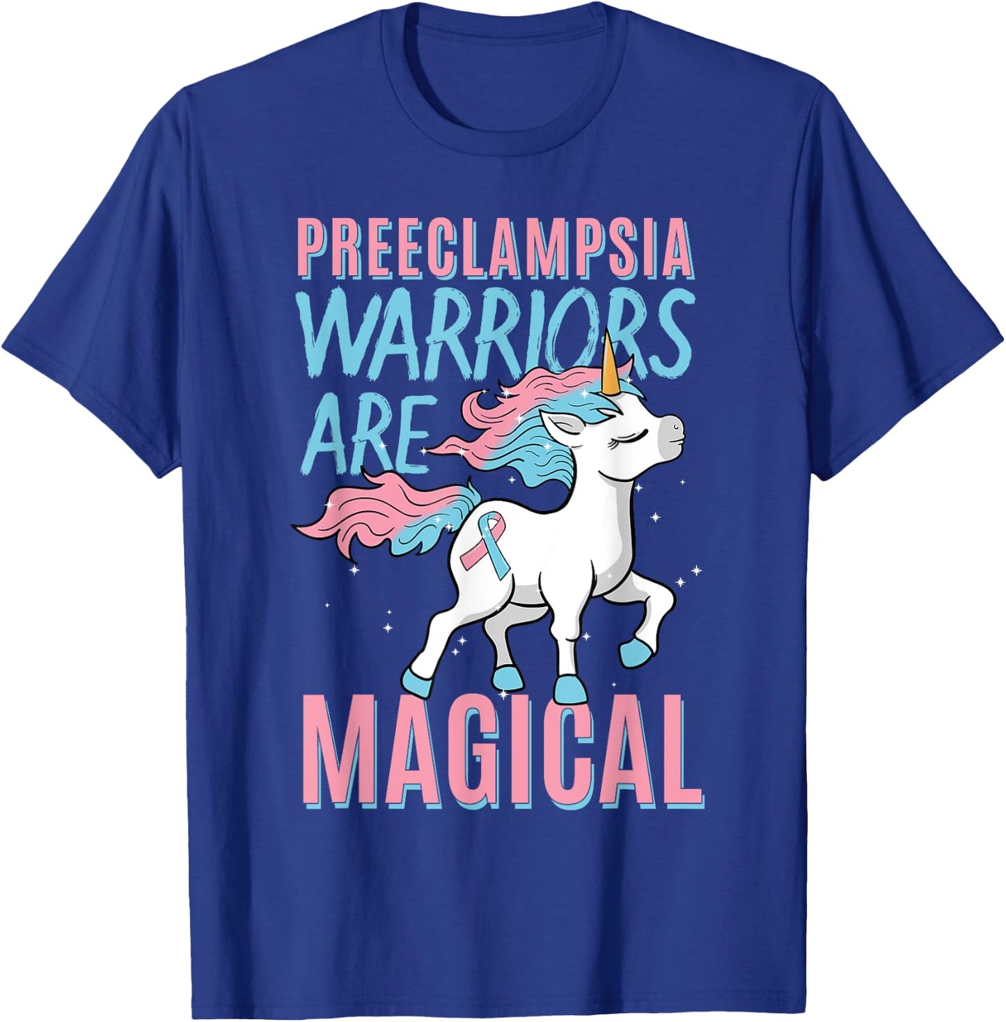 Preeclampsia Pregnancy Hypertension Pre-eclampsia Toxaemia T-Shirt - T-Shirt | Royal