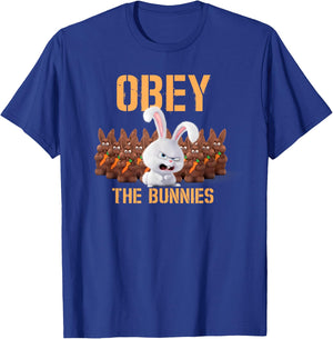 Pets 2 obey the rabbits T-Shirt - T-Shirt | Royal