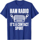 Funny Ham Radio Art Men Women Ham Operator Amateur Radio T-Shirt - T-Shirt | Royal