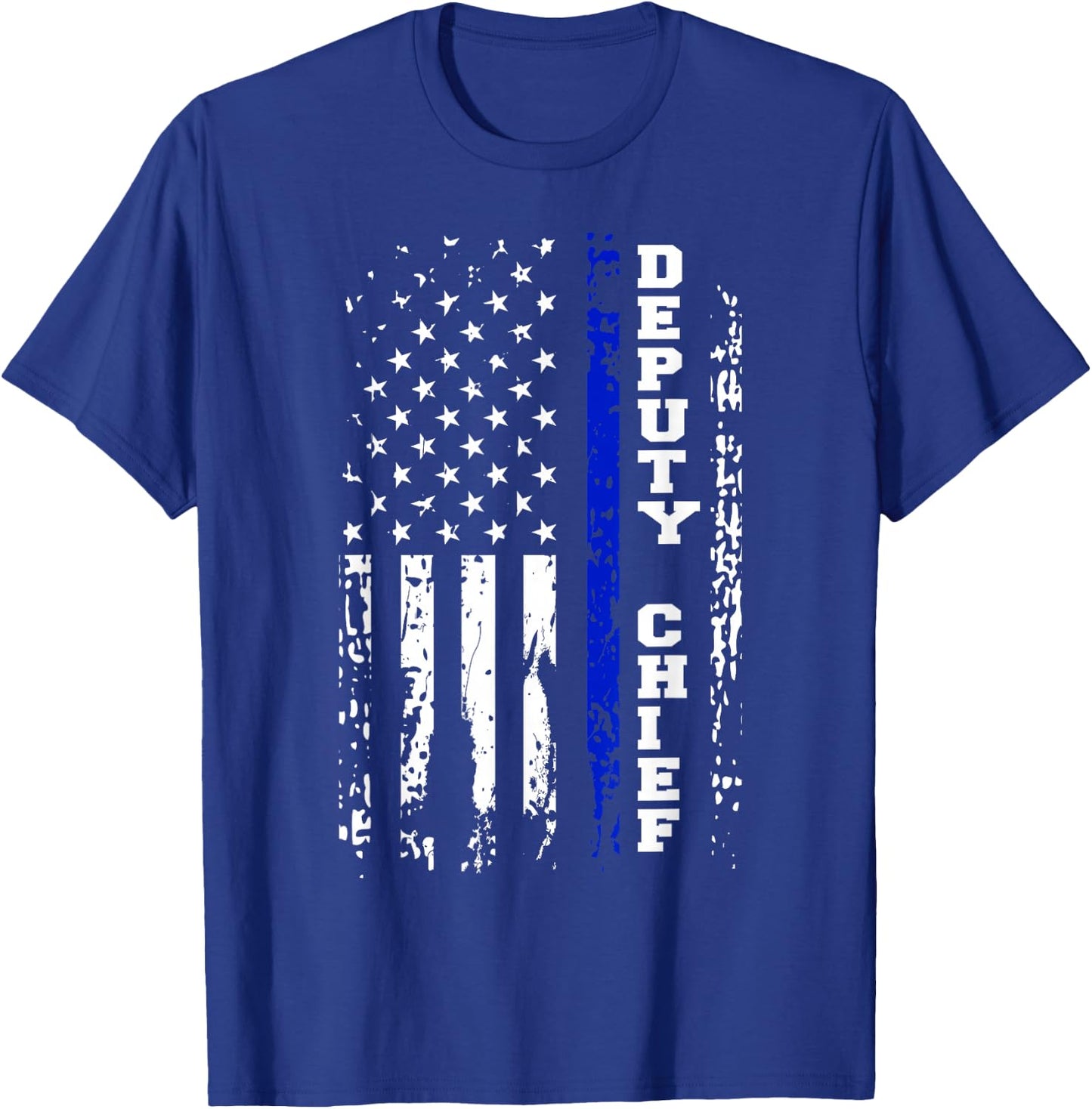 Police Deputy Chief Shirt Police Rank Deputy Chief Gift T-Shirt - T-Shirt | Royal