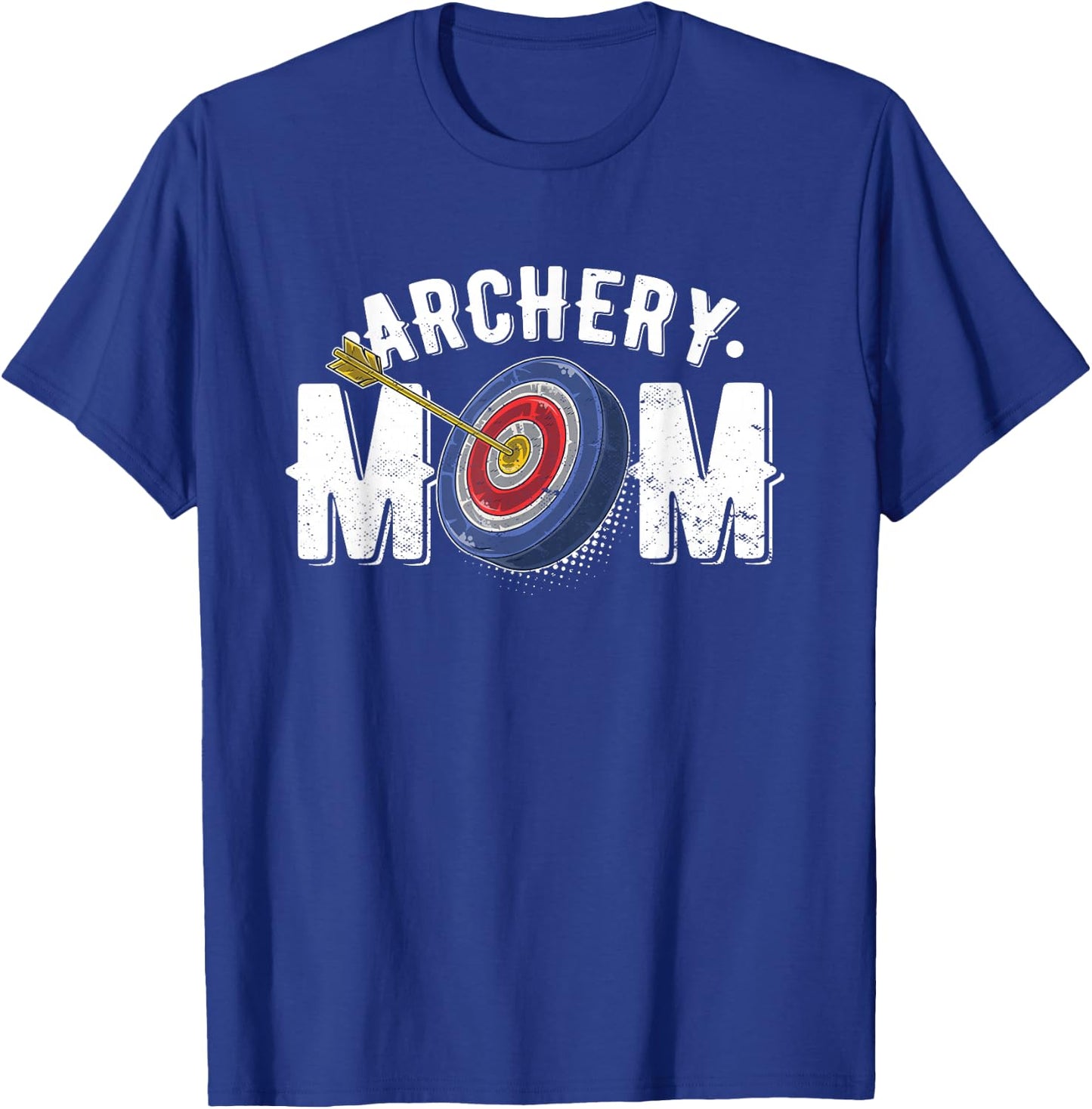 Archery Mom Bow Arrow Shooting Sports Hunter Women T-Shirt - T-Shirt | Royal