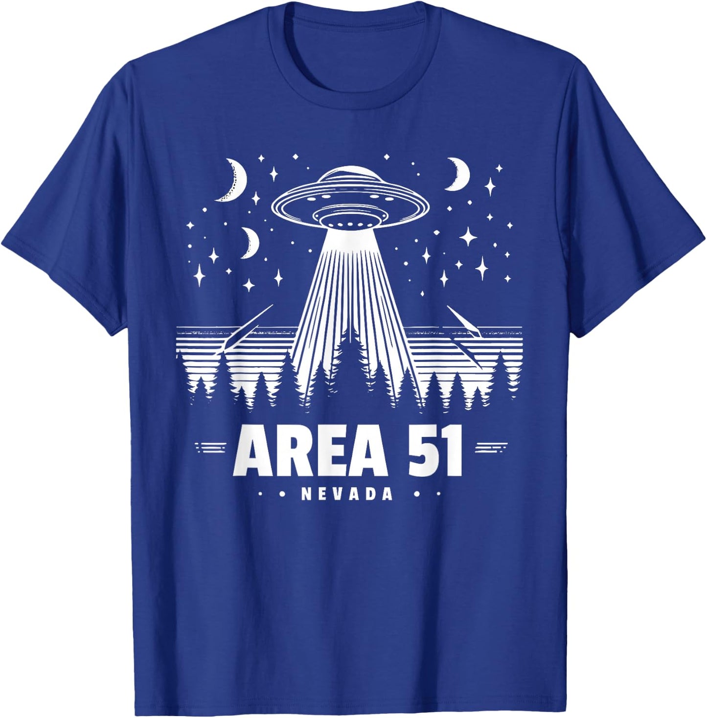 Area 51 Nevada UFO Alien Storm Area 51 T-Shirt - T-Shirt | Royal