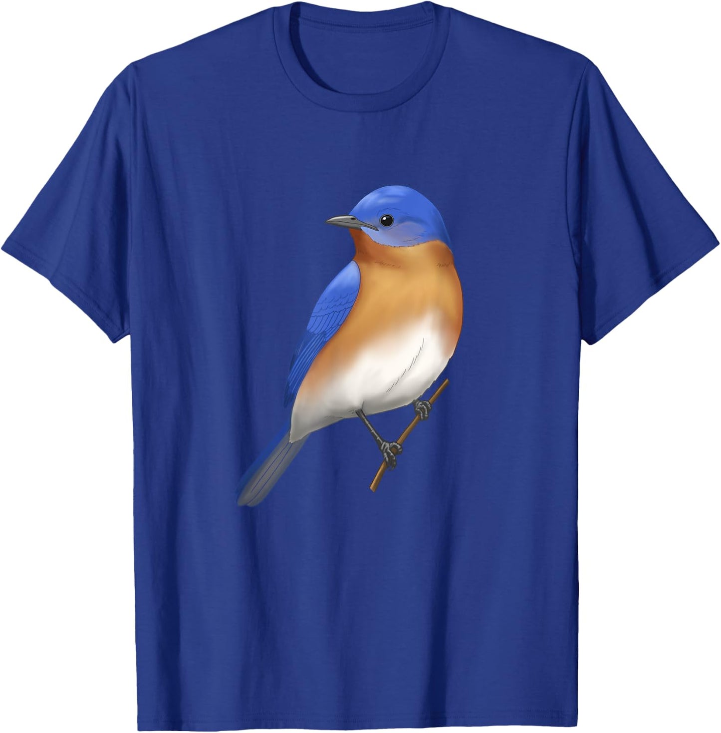 Eastern Bluebird Bird Lover Gift T-Shirt - T-Shirt | Royal
