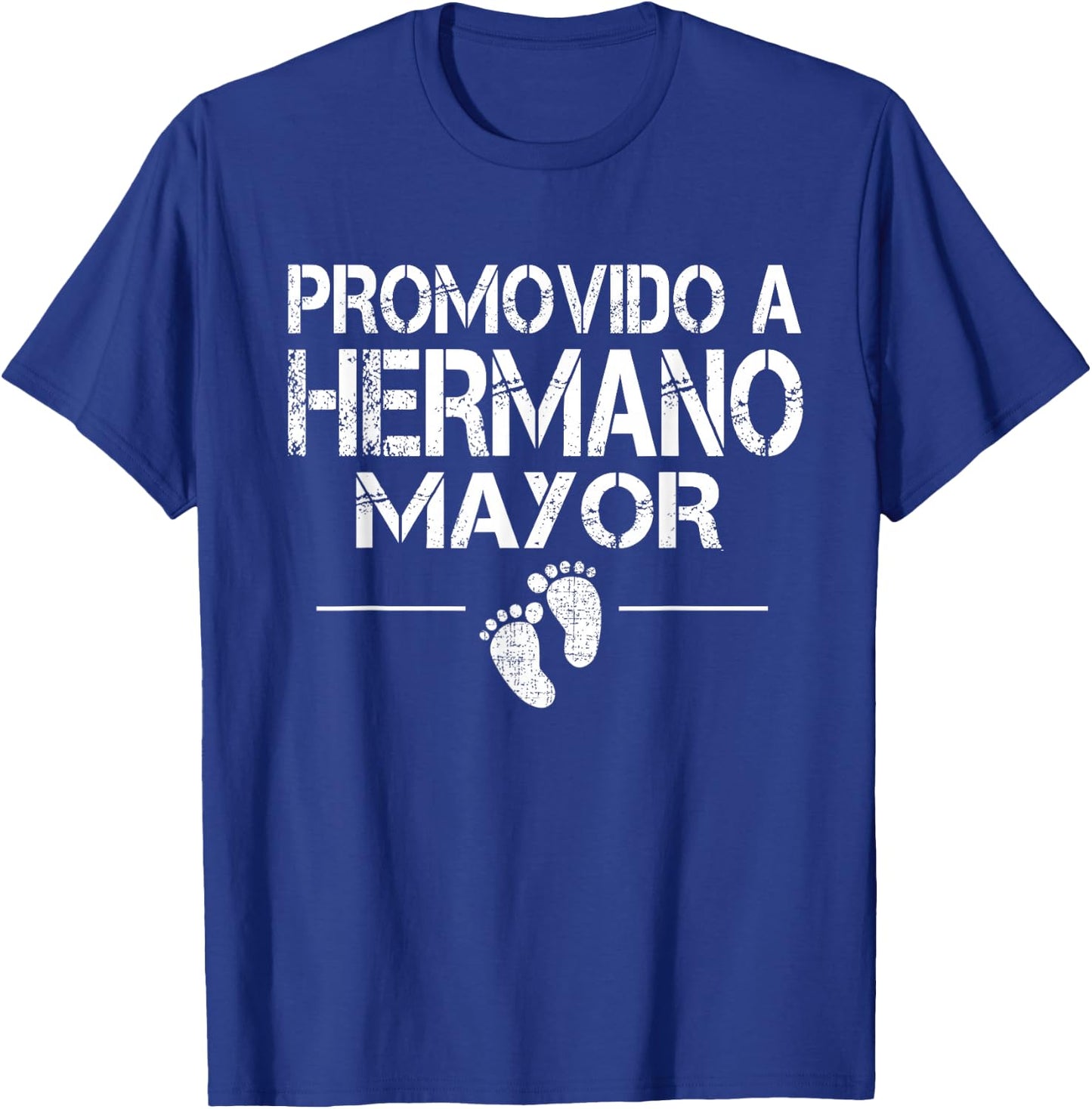Promovido A Hermano Mayor Baby Shower Older Brother T-Shirt - T-Shirt | Royal