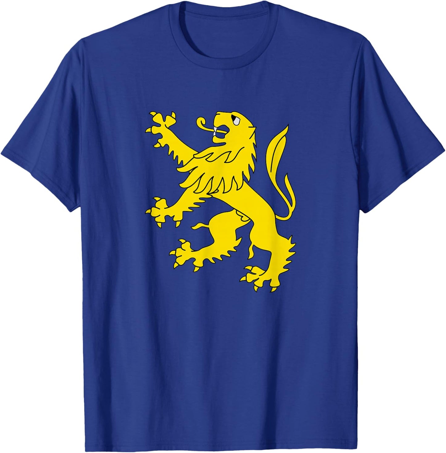 Gold Lion Rampant T-Shirt - T-Shirt | Royal