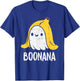 Cute Ghost Banana Halloween Costume Funny Kids Women Boonana T-Shirt - T-Shirt | Royal