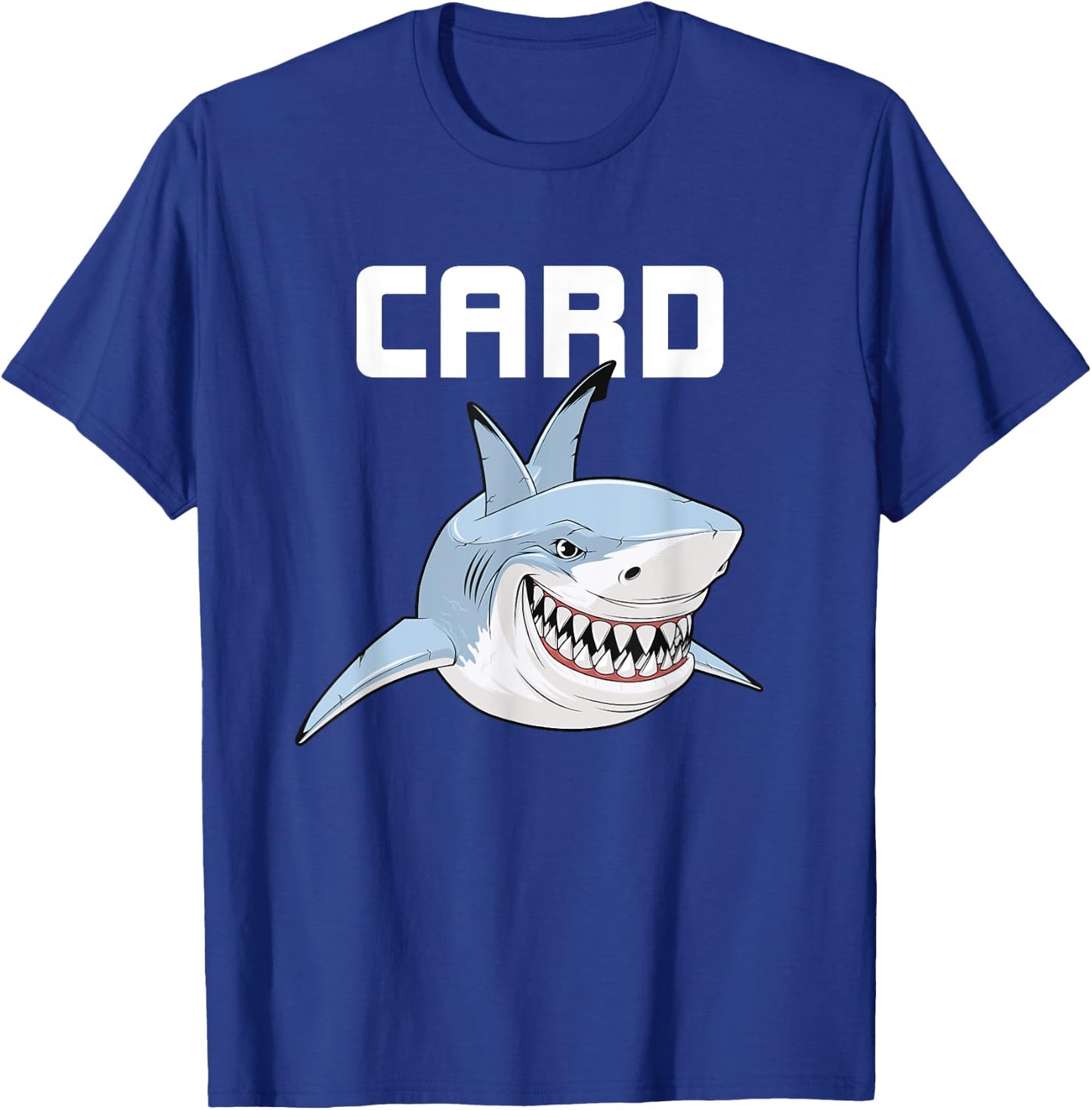 Card Shark Poker Spades Bridge Gambling Card Player Gift T-Shirt - T-Shirt | Royal