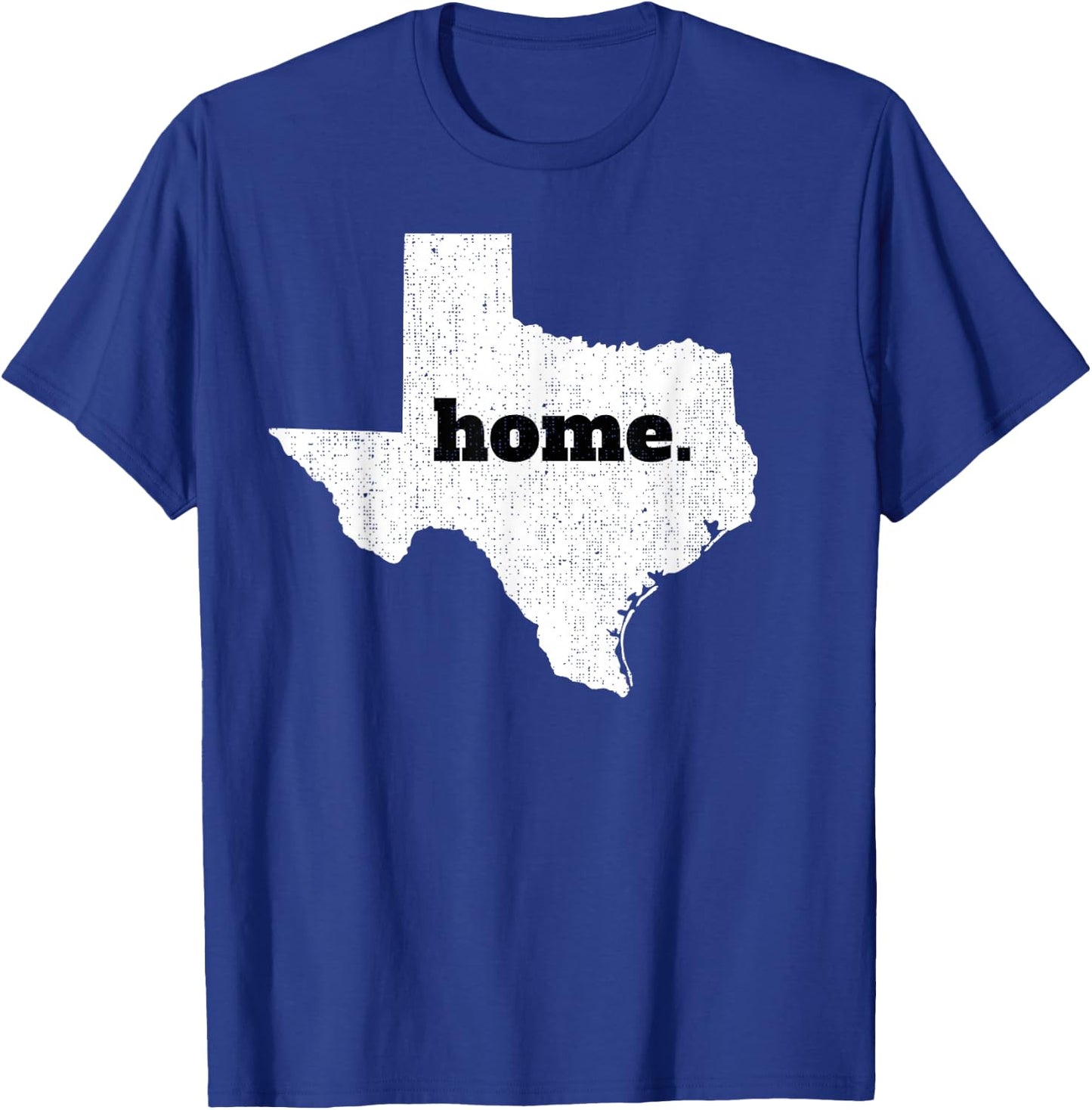 Texas Home State Map Pride T-Shirt - T-Shirt | Royal