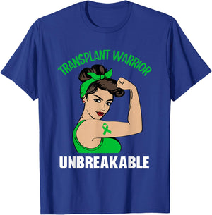 Transplant Warrior Unbreakable T-Shirt - T-Shirt | Royal
