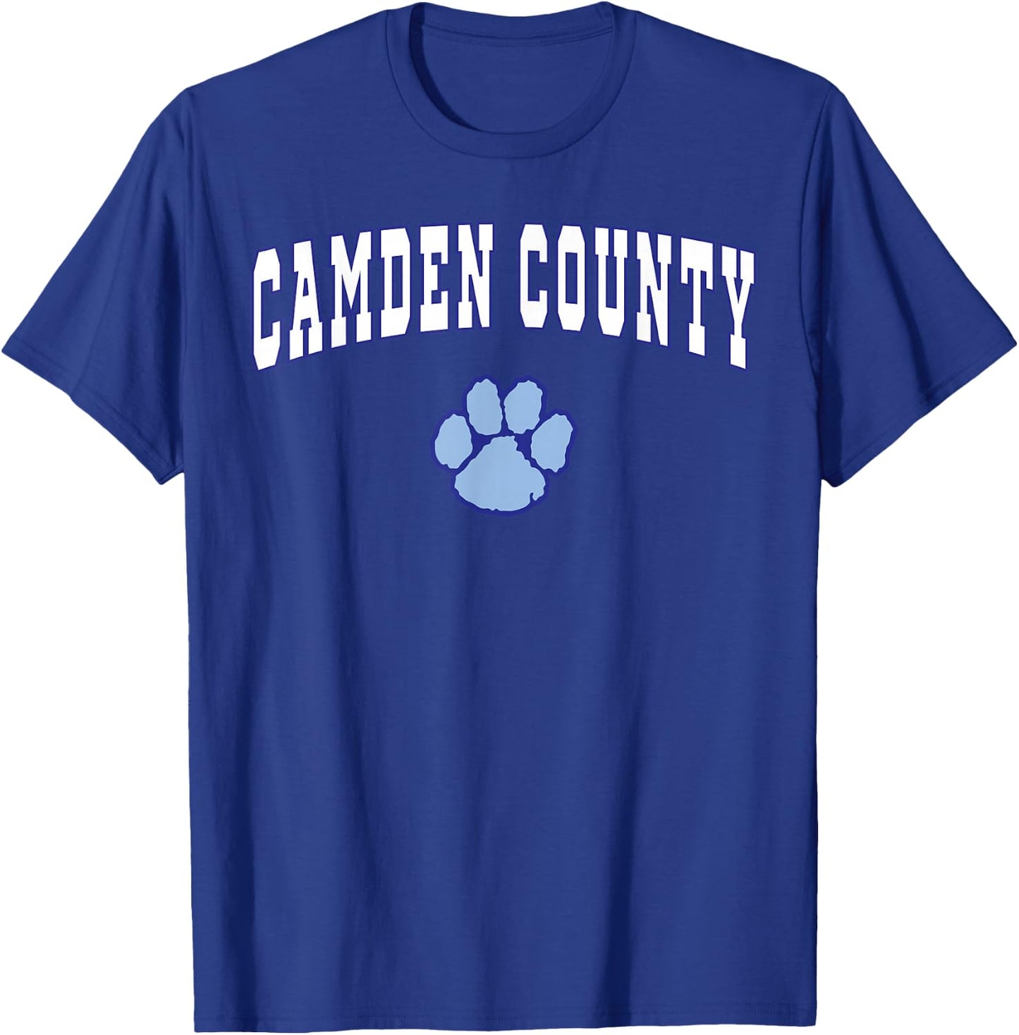 Camden County High School Wildcats T-Shirt - T-Shirt | Royal