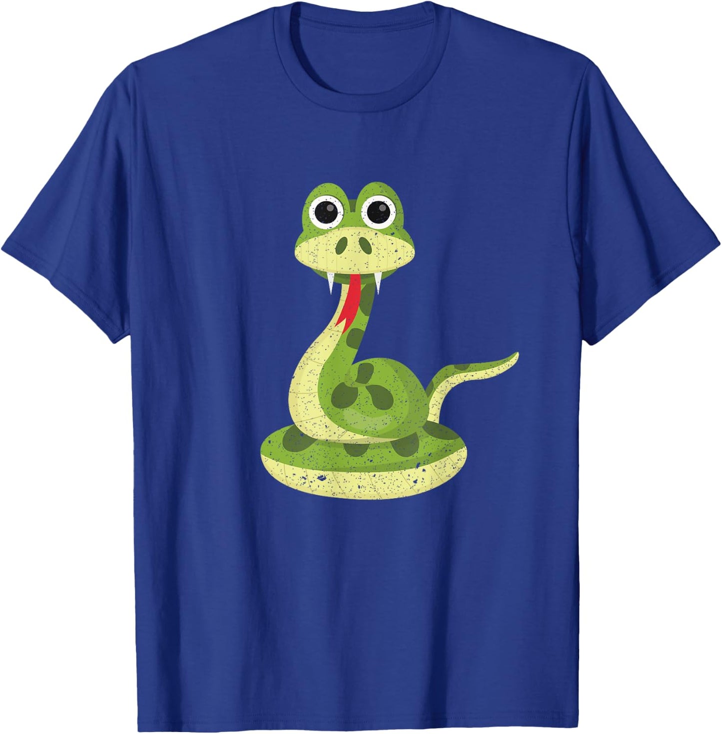 Reptile Kids Gift Cute Snake T-Shirt - T-Shirt | Royal