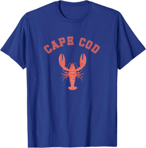 Cape Cod Lobster , Small, Black T-Shirt - T-Shirt | Royal