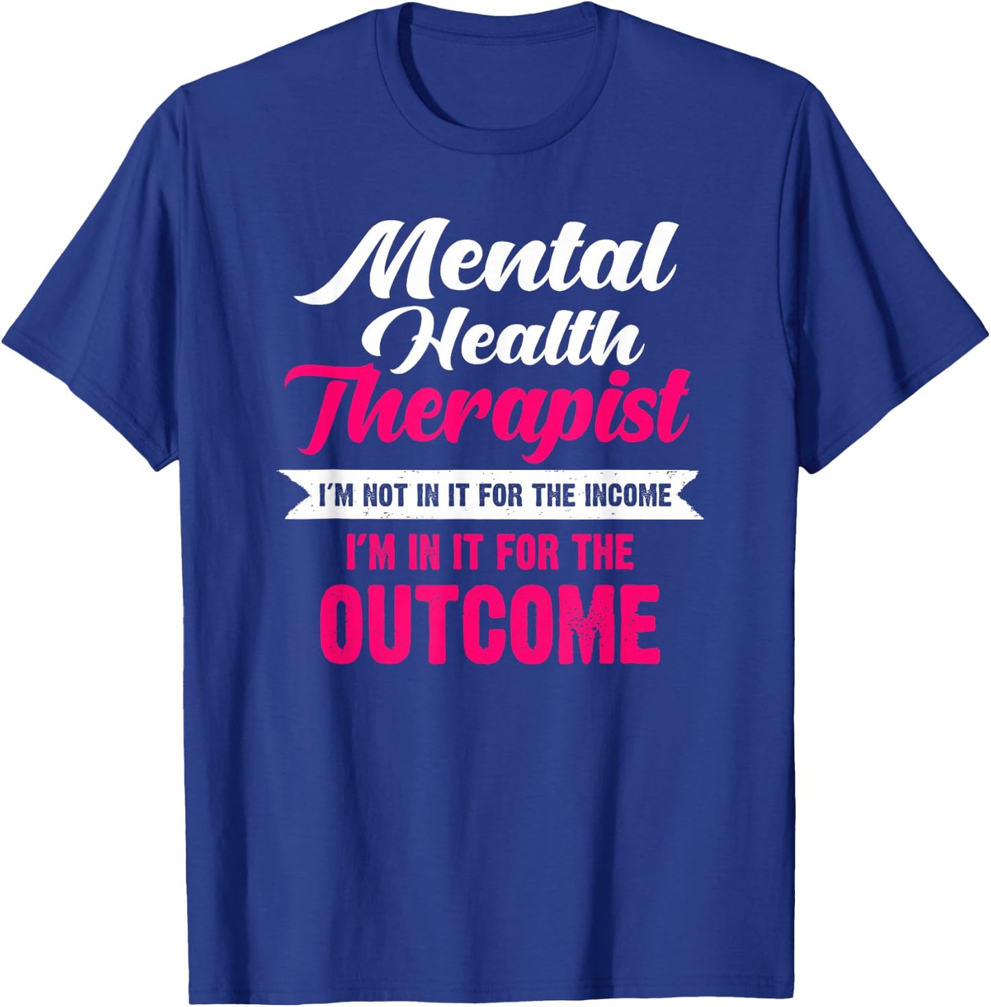 Therapist Puns Mental Health Funny Puns T-Shirt - T-Shirt | Royal