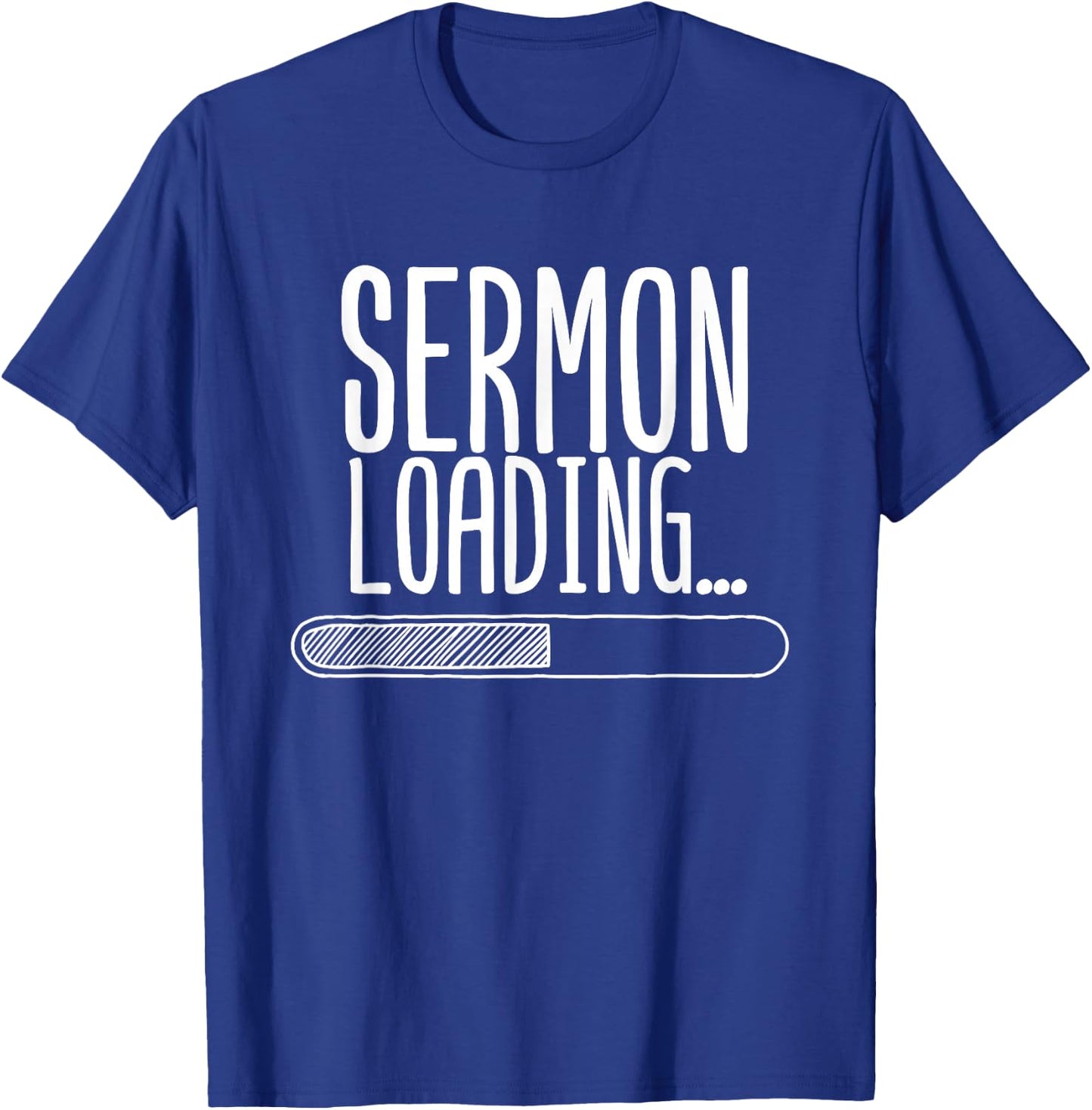 Funny Pastor Appreciation Gift | Cute Preaching Men Women T-Shirt - T-Shirt | Royal