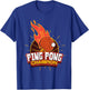 Ping Pong Champion Table Tennis T-Shirt - T-Shirt | Royal
