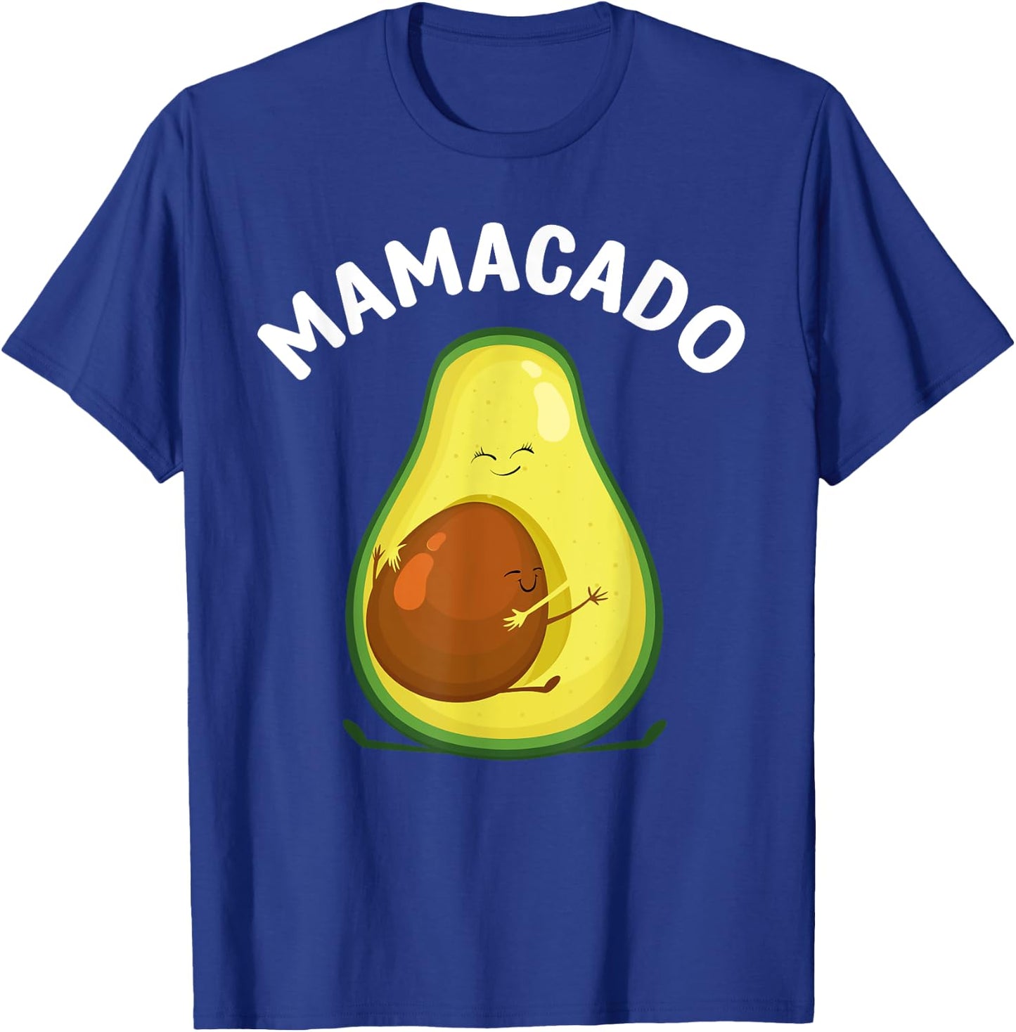Avocado Art Mama Mom Vegan Guacamole Avocado Lover T-Shirt - T-Shirt | Royal