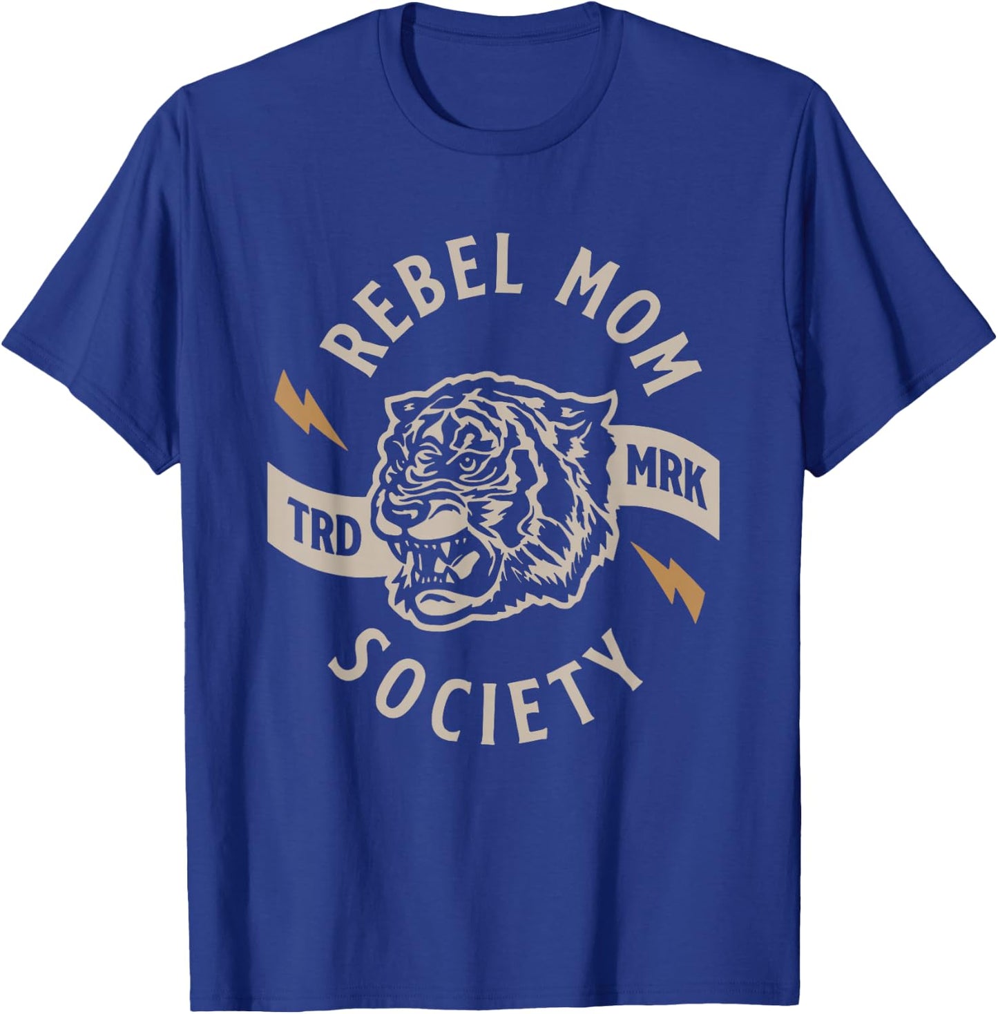 Rebel Mom Society T-Shirt - T-Shirt | Royal