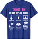 Things I Don in My Spare Time Kpop Merch K-pop Merchandise T-Shirt - T-Shirt | Royal
