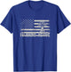 Ham Radio USA Flag - Amateur Radio and Ham Radio Operator Men T-Shirt - T-Shirt | Royal