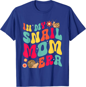 Snail Lover In My Snail Mom Era T-Shirt - T-Shirt | Royal