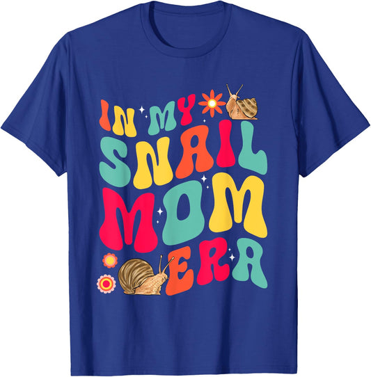Snail Lover In My Snail Mom Era T-Shirt - T-Shirt | Royal