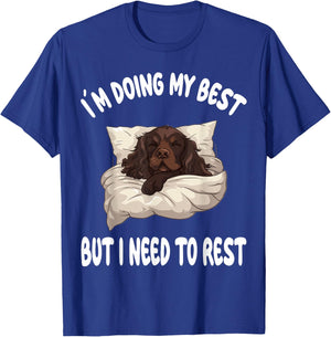 Boykin Spaniel Official Sleepshirt Pajamas Nightgown T-Shirt - T-Shirt | Royal