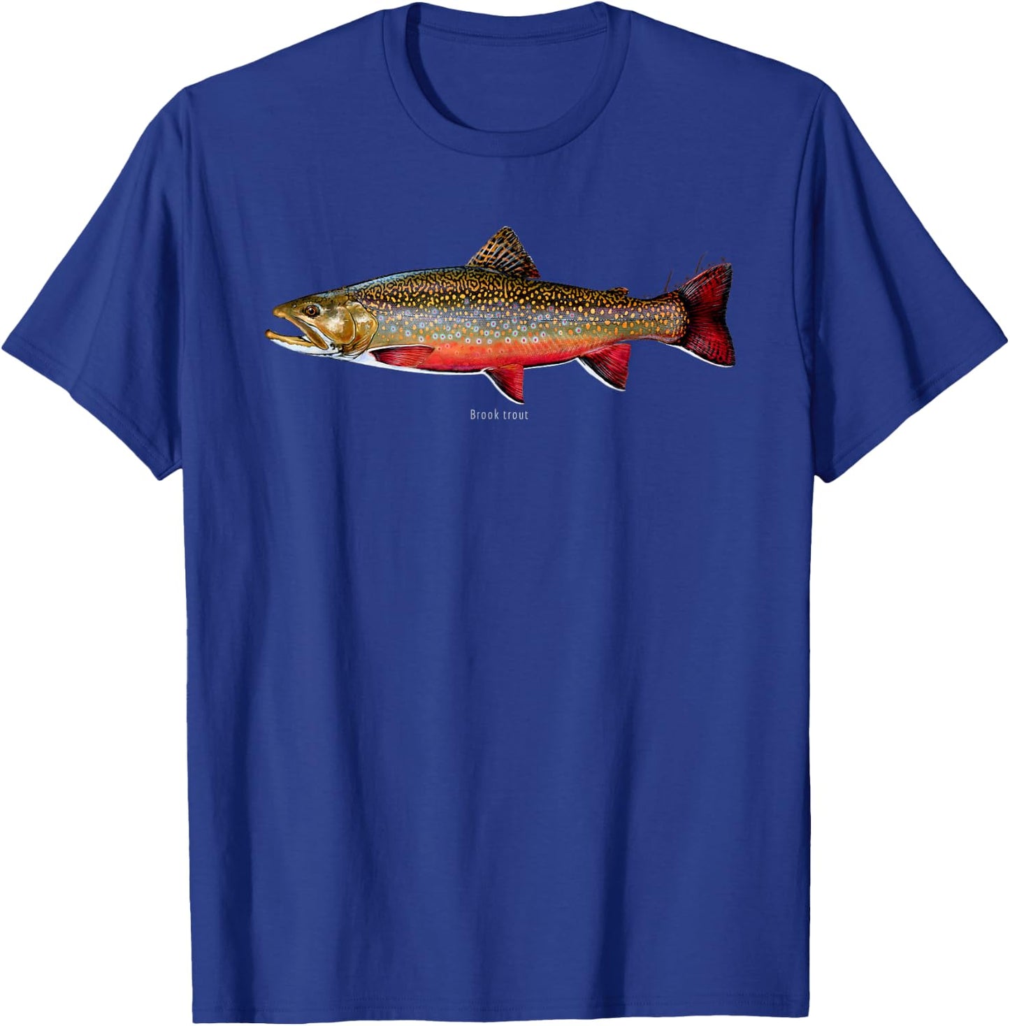 Studio Abachar Brook Trout T-Shirt - T-Shirt | Royal