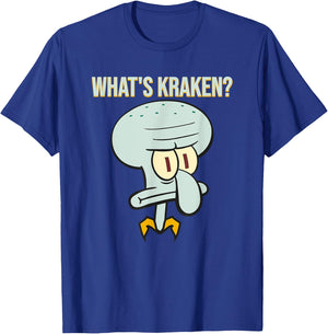 Mademark x SpongeBob SquarePants - Squidward - What's Kraken? T-Shirt - T-Shirt | Royal