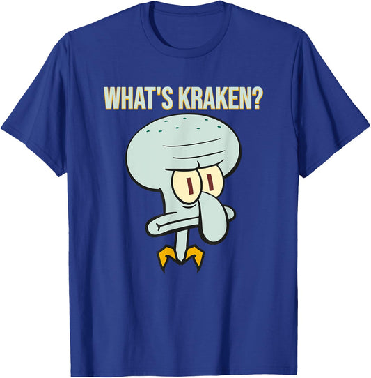 Mademark x SpongeBob SquarePants - Squidward - What's Kraken? T-Shirt - T-Shirt | Royal