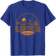Vintage Wellsboro Pennsylvania Mountain Hiking Print T-Shirt - T-Shirt | Royal