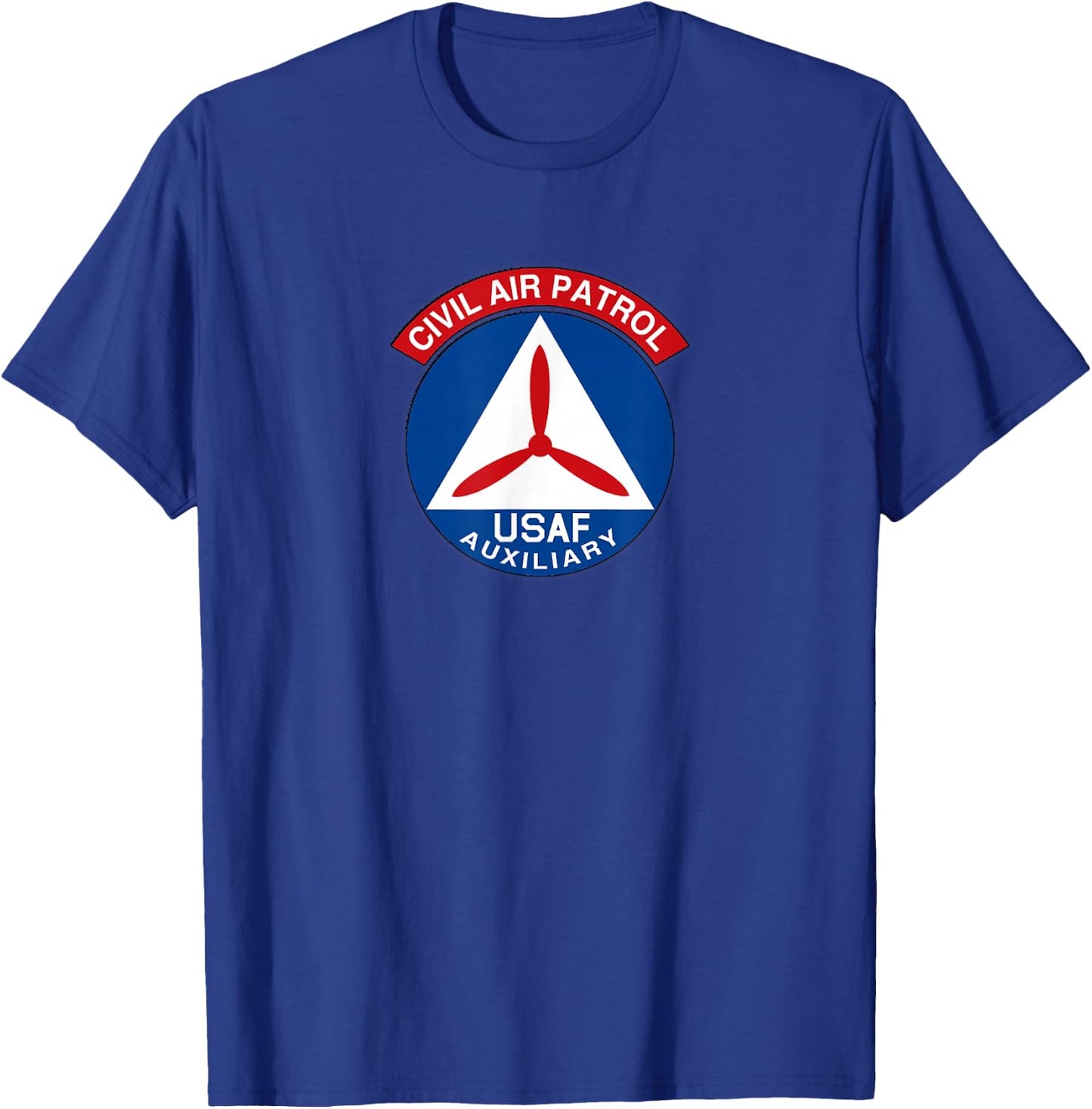 Best Civil Air Patrol Gifts Patch Air Force Auxiliary USAF T-Shirt - T-Shirt | Royal