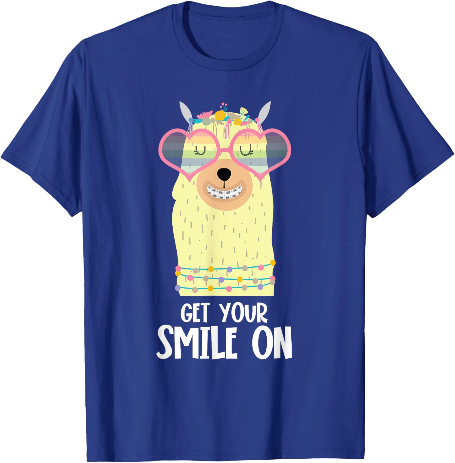 Orthodontist Animal Braces Boys Girls Kids Getting Braces T-Shirt - T-Shirt | Royal