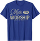 Made To Worship Christian T-Shirt - T-Shirt | Royal