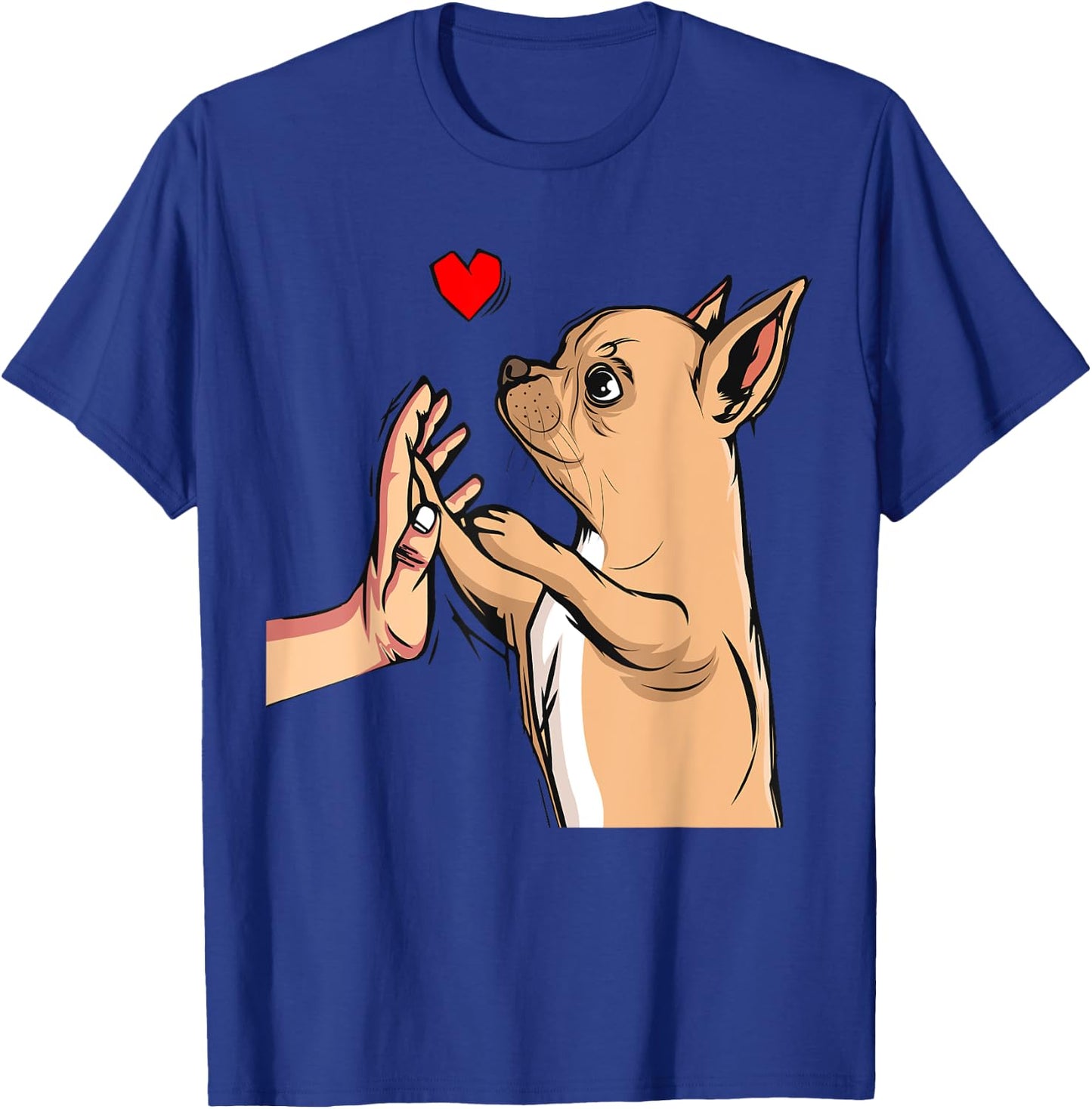 Chihuahua Love Dogs Female Gift T-Shirt - T-Shirt | Royal