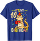 Its My 10th Birthday Bearded Dragon Lizard Lover T-Shirt - T-Shirt | Royal