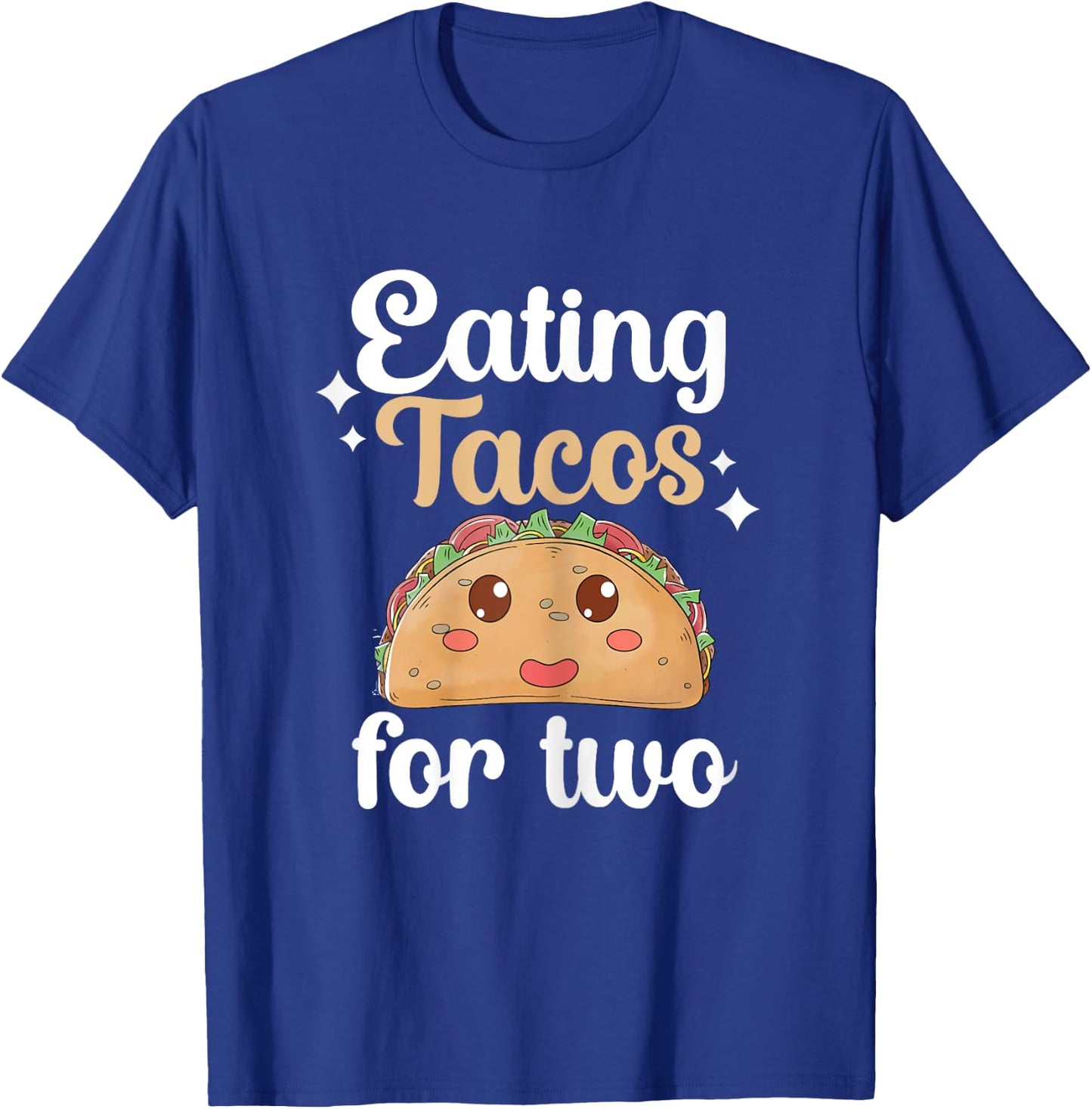 Eating tacos for two maternity T-Shirt - T-Shirt | Royal
