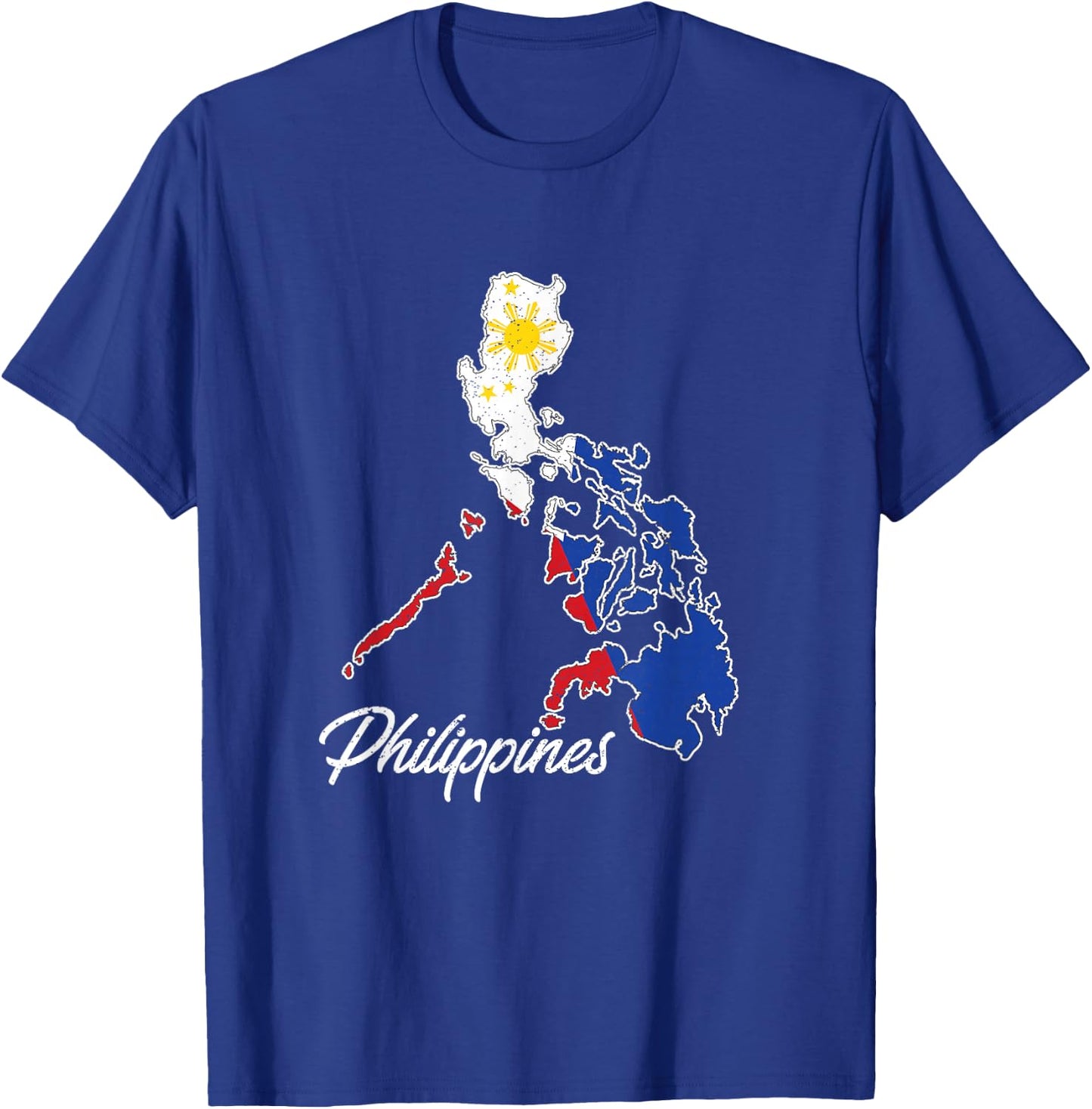 Philippine Flag Islands of Felipe Filipino Philippines T-Shirt - T-Shirt | Royal