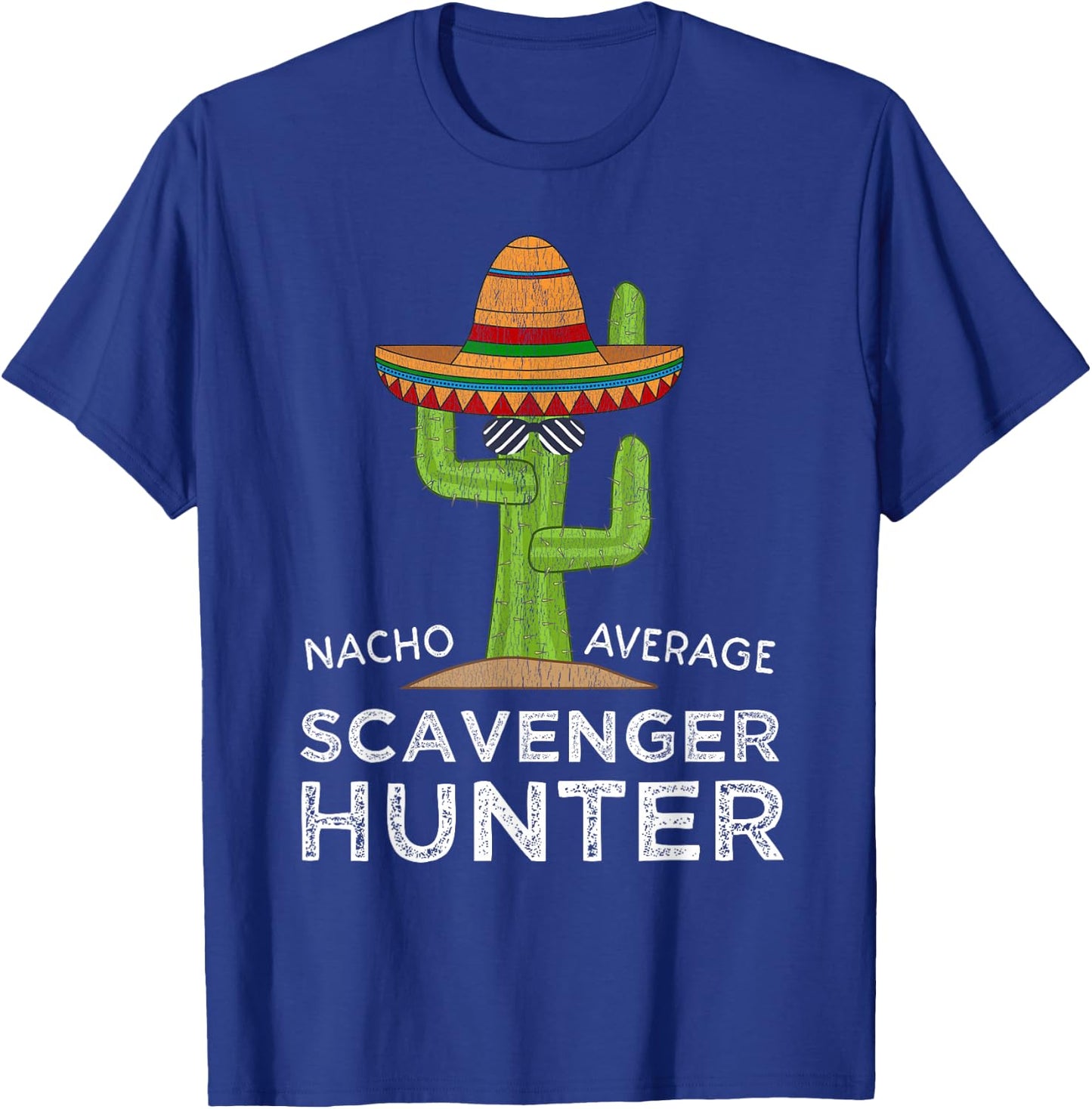Funny Scavenger Hunt Hunter T-Shirt - T-Shirt | Royal