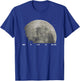Astronomy Moon Photography Kids Men Women Astrophotography T-Shirt - T-Shirt | Royal