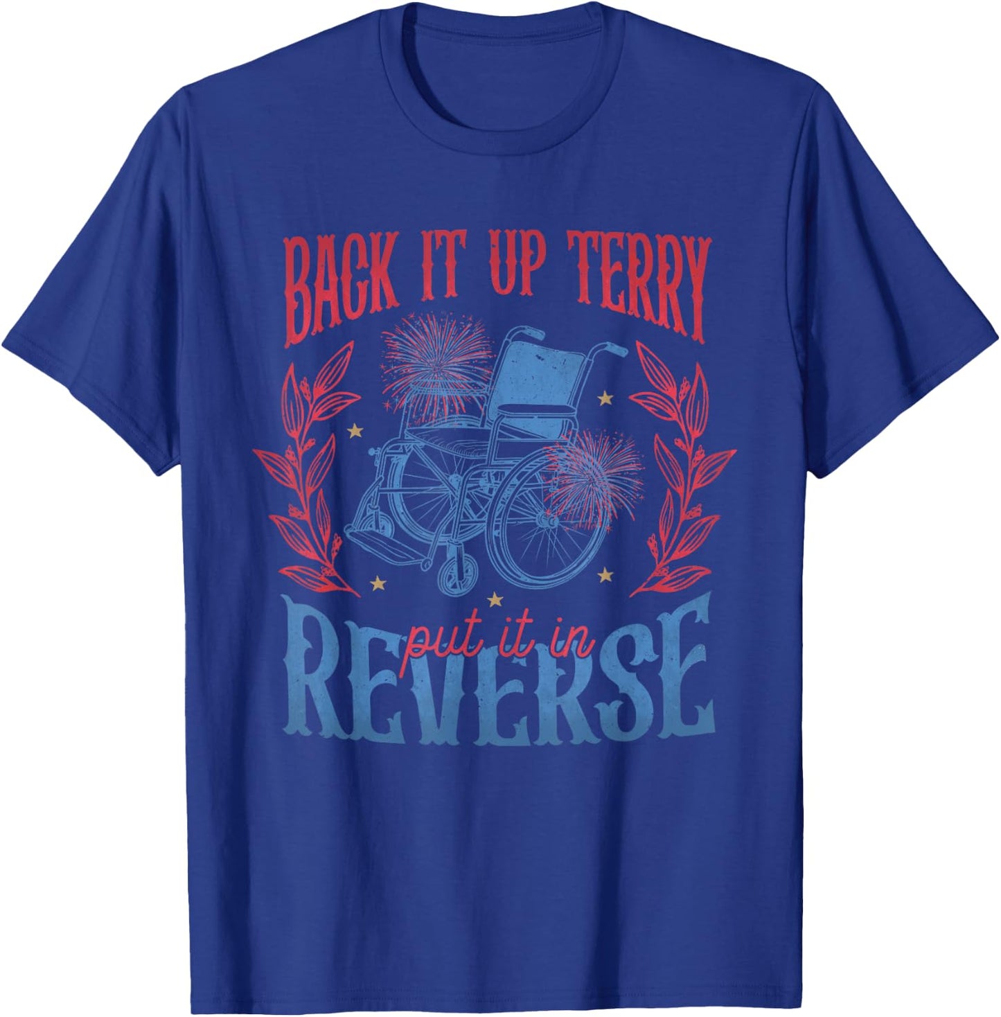 Vintage 4th Of July T-Shirt - T-Shirt | Royal
