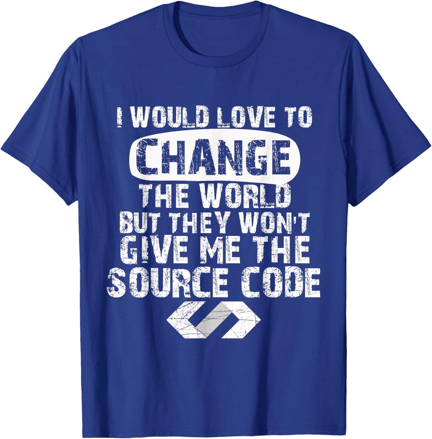 Developer Computer Science - Software Engineer Programmer T-Shirt - T-Shirt | Royal